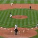 Derek Jeter throws to no one