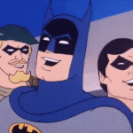 batman robin laughter
