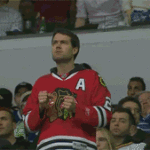 blackhawks fan reaction