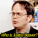 dwight who is justin beaver