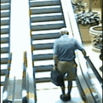 elevator old guy