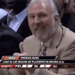 greg popovich thumbs up