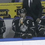 hockey drinking wrong side