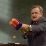 mr feeney shooting nerf gun