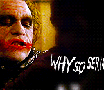 why so serious dark knight