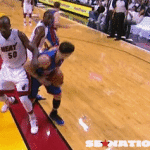 dwade throws mike bibbys shoe