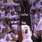lebron miss dunk
