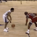 Allen Iverson Crossover on Michael Jordan