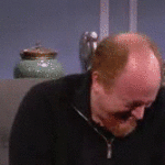 Louis CK laughing