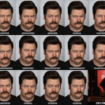 The Faces of Ron Swanson