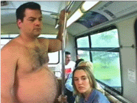 randy-stomach-hits-lady-in-face-on-bus.gif