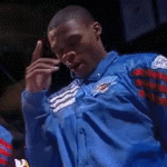 russell westbrook yawn pregame