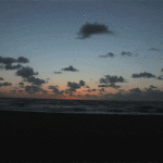 sunrise on the beach