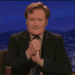 Conan Stand Up and Claps