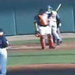 Delmon Young Throws Bat at Umpire