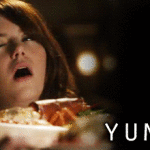 Emma Stone Saying Yum