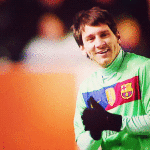Leo Messi Rubbing Hands together