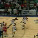 Michael Jordan Misses Dunk