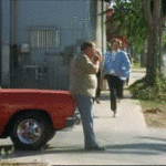 Ron Burgundy Steals Cigarette While Running