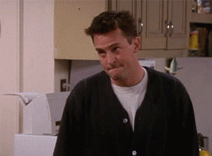 Friends gifs and funny things Joey friends, Chandler friends