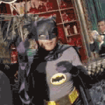 Adam West Dancing as Batman