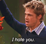 Brad Pitt I Hate You Friends