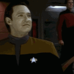 Data Star Trek Fist Pump