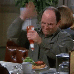 George Costanza Hitting Ketchup Bottle