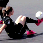 Indi Cowie Juggling Soccer