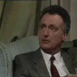 Paul Eddington Yes Prime Minister Laughing to Sad Reaction