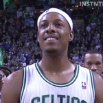 Paul Pierce Smile and Shock