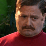 Zach Galifianakis Cying