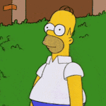 no words homer into brush