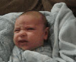 Baby Waking Up With Every Emotion