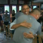 Barack Obama Hug and Pick Up Florida