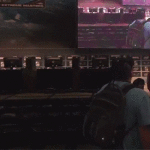 Big Screen turn and smile