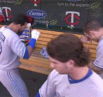 Brett Lawrie Jose Bautista Dancing Dugout