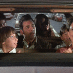 Cosmo Kramer Laughing in Car Seinfeld