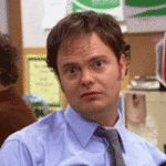 Dwight Schrute Imitating Jim Halpert The Office