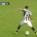 Fabio Quagliarella Scores Through Petr Cechs Legs