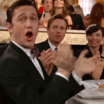 Joseph Gordon-Levitt Cheering Clapping