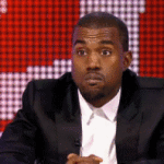 Kanye West Shaking Head No