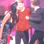 Katy Perry Kisses One Direction VMA