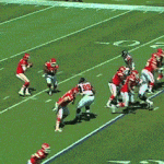 Matt Cassel Throws Ball at Defenders Feet