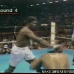 Mike Tyson Avoids Punches During Heavyweight Fight