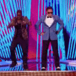PSY horse dance with Kevin hart VMAs