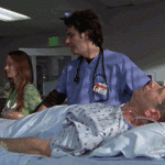 Scrubs JD pours Kittens on Patient