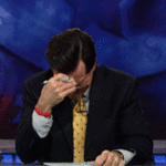 Stephen Colbert Laughing Reaction