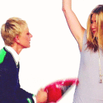 ellen vacuum jennifer anistons armpit