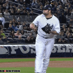 Joba Chamberlain Hit With Bat in Elbow